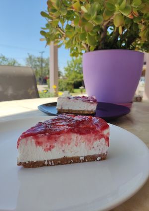 Φωτογραφία της συνταγής Τσιζ κέικ 🍓