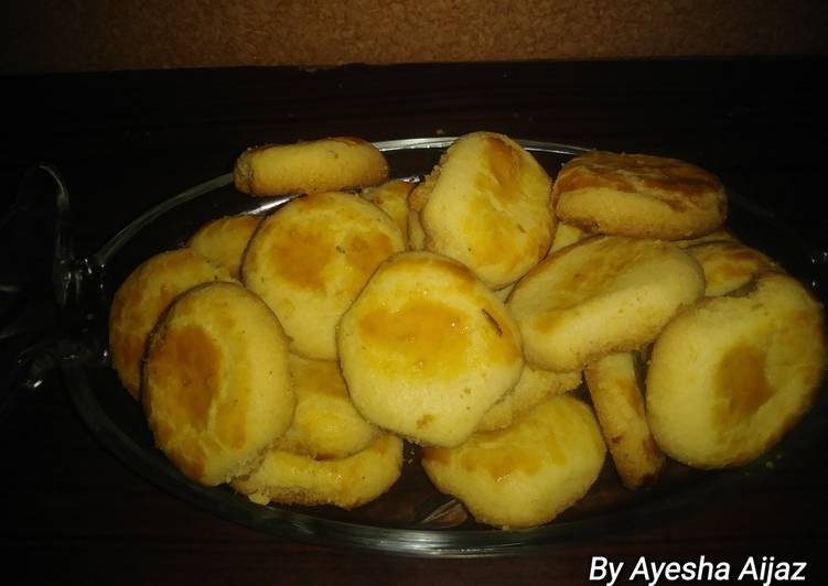 No oven naan khatai