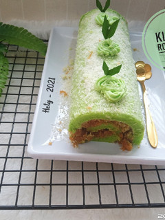 Foto resep Klepon Roll Cake