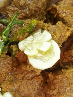 A picture of Mustard 'Rui' Fish Curry.