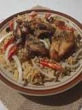 Nasi Biryani Ayam Magicom