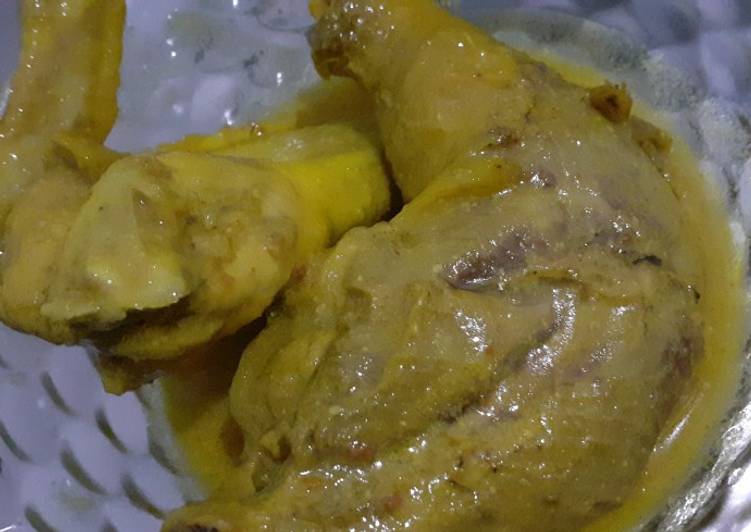 Gulai kuning ayam Kampung