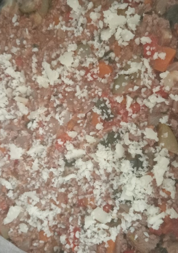 Una foto de 🥮Pastel de carne con puré de patata 🥩🥔
