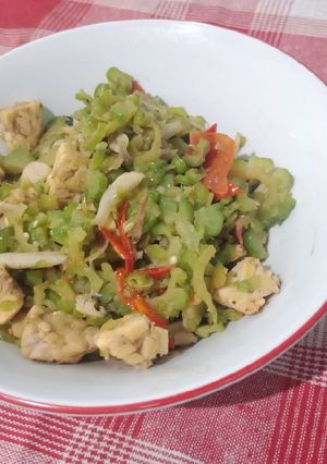 Foto resep Tumis pare sehat