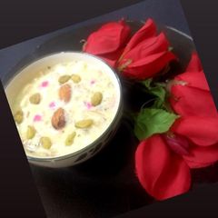A picture of Banana&peanut Kheer.