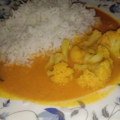 Easy Cauliflower curry A picture of Easy Cauliflower curry.