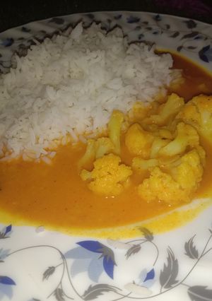 A picture of Easy Cauliflower curry.