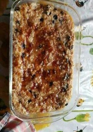 Una foto de Budín de pan