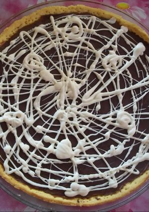 Una foto de Tarta Tofi: Chocolate y dulce de leche 🤗😍 (Rápida y fácil)