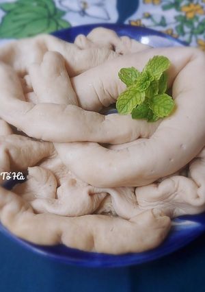 Hình của món Cách khử mùi & làm sạch RUỘT HEO (thú linh, khấu đuôi).