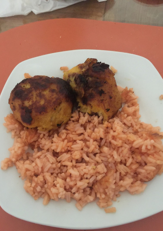 Una foto de Bollitos de plátano rellenos de frijoles