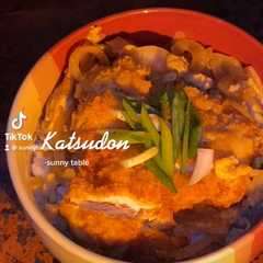รูปของ Katsudon simple banget!
