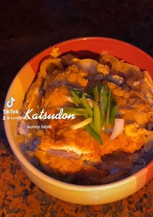 Foto resep Katsudon simple banget!