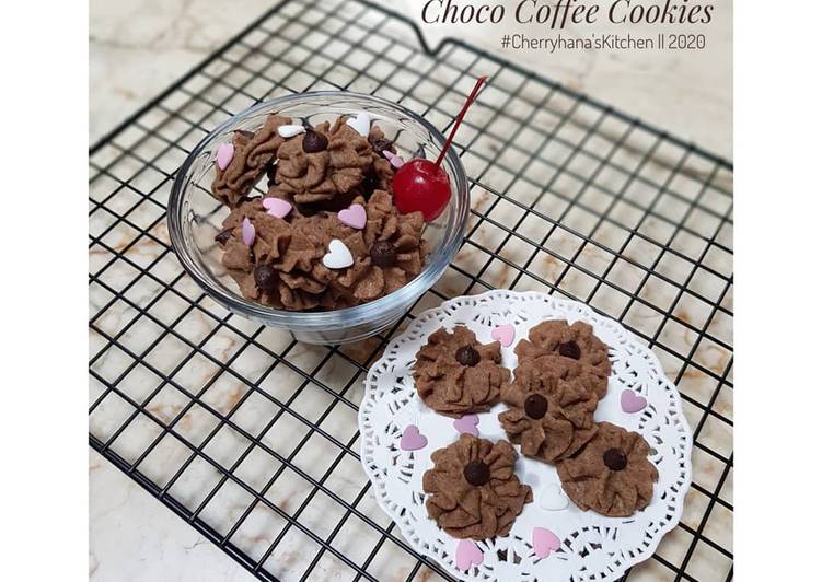 Choco Coffee Cookies