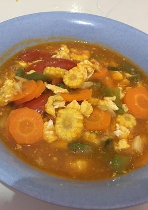 Foto resep Capcay sayur kuah pedas