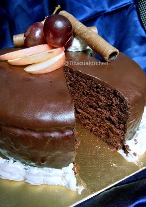 Foto resep Brownies kukus siram coklat ganache 🍫
