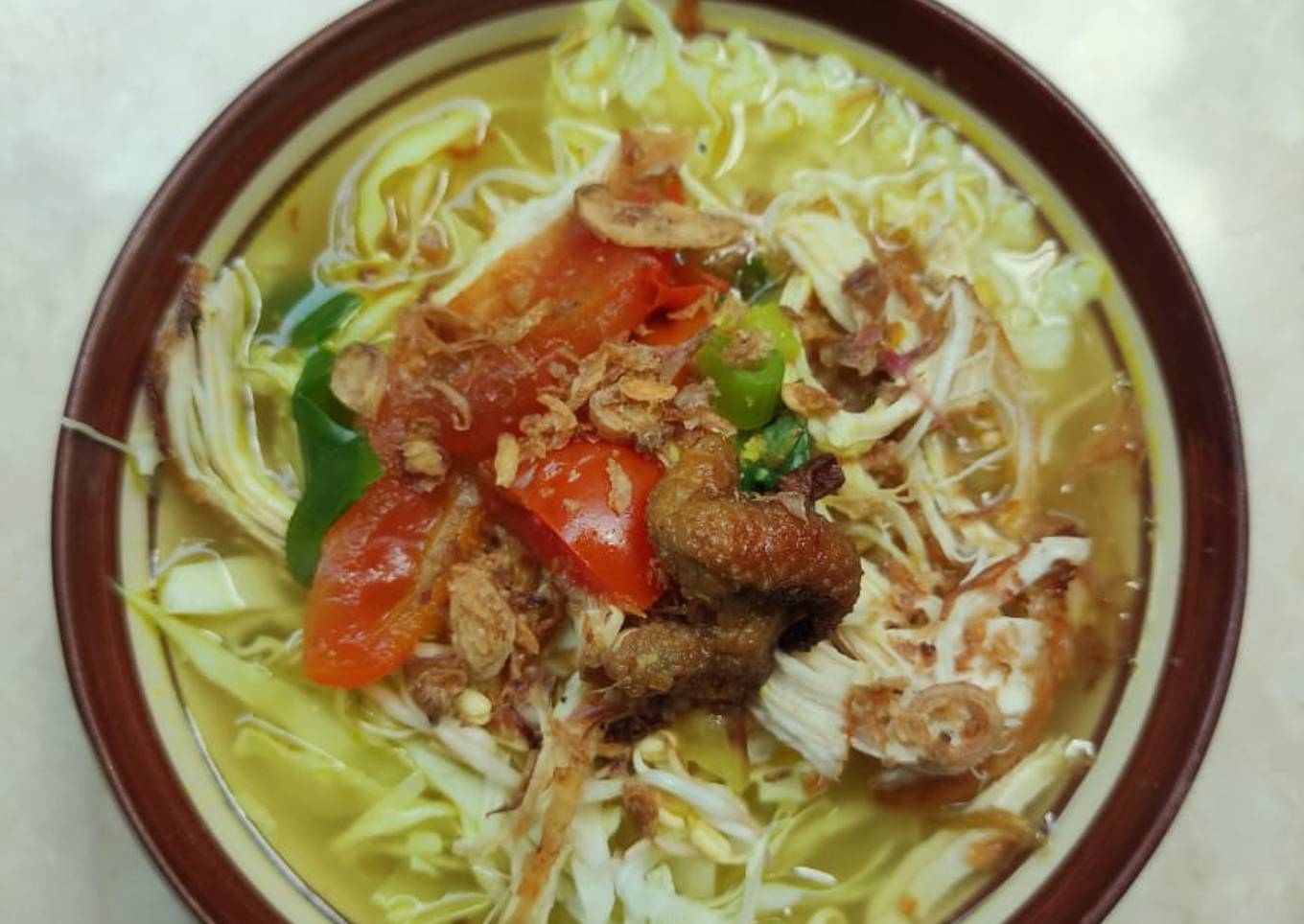 Soto Ayam Sederhana