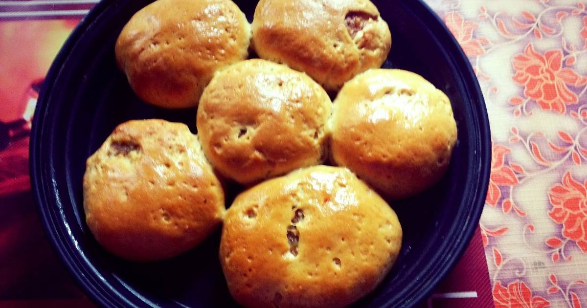 Stuffed whole wheat buns Recipe by Ruchi Srivastava Cookpad