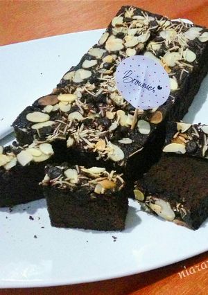Foto resep Brownies Putih Telur