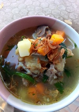Foto resep Soup tulang sapi