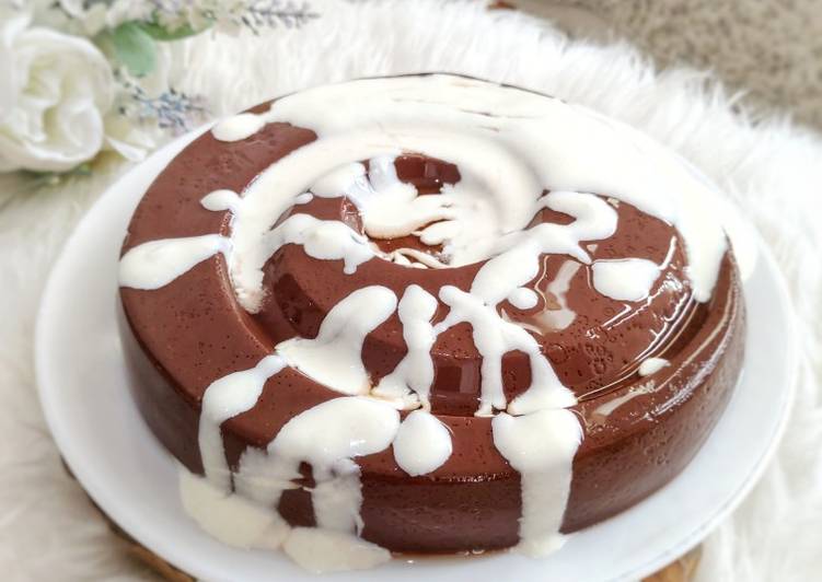 Puding Jelly Coklat Keto