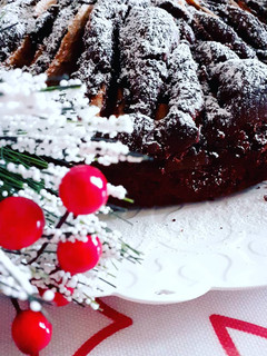 Foto di Torta soffice cioccolato e pere