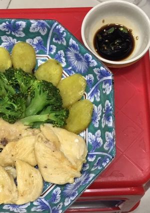 Hình của món Bít tết gà.
