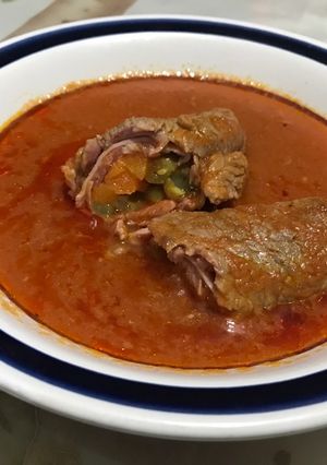 Una foto de Niños envueltos (bisteces rellenos)