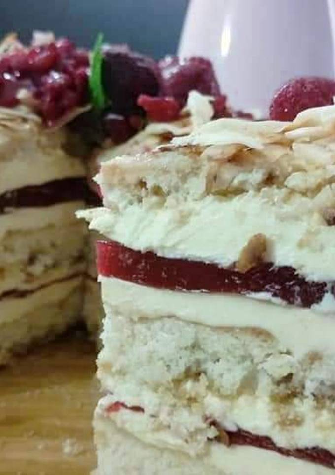 Шведський мигдальний торт🎂