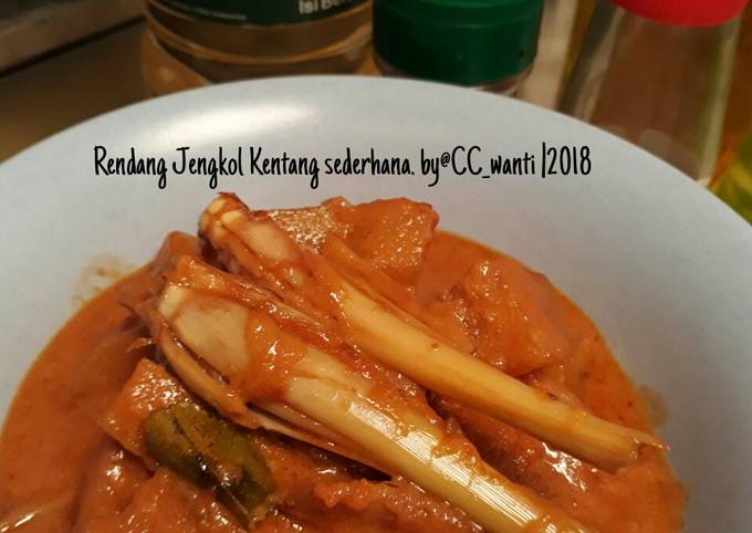 #109. Rendang Jengkol Kentang