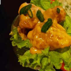 A picture of Dynamite chicken.