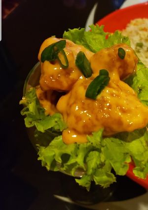 A picture of Dynamite chicken.