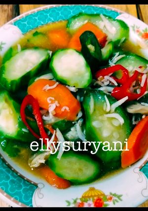 Foto resep Tumis Oyong Wortel plus Teri Nasi