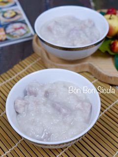 Hình của món Chè Khoai Môn Cốt Dừa.