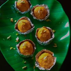 A picture of Carrot laddu.