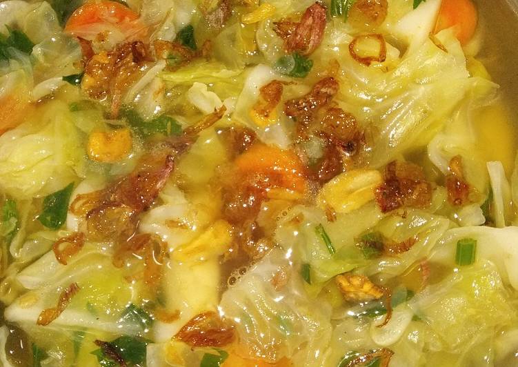 Resep Sayur sop simple yang Enak Banget