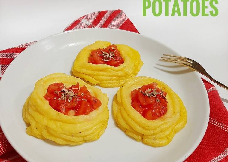 Cara Gampang Membuat Marquise Potatoes, Bikin Ngiler