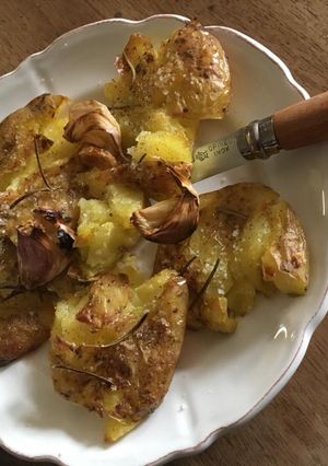 Une photo de Pommes de terre tapées