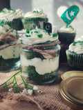 💚GREEN VELVET CUPCAKES/JARS💚