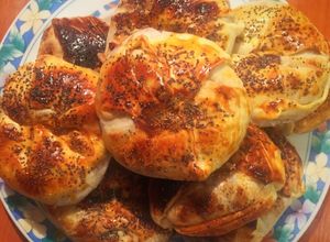 Una foto de Knishes de papa exprés! Rápido y fácil