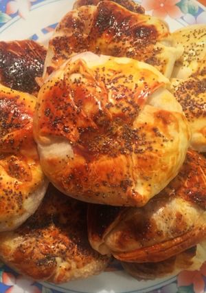 Una foto de Knishes de papa exprés! Rápido y fácil