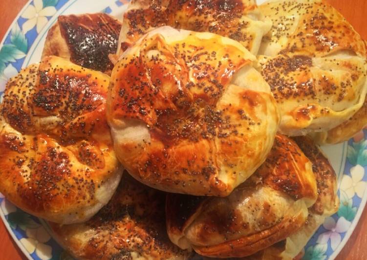 Knishes de papa exprés! Rápido y fácil