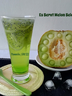 Foto resep 793.Es melon serut selasih