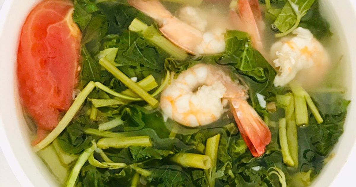 Cách Làm Món Canh Chua Rau Muống của Mèo Vàng - Cookpad