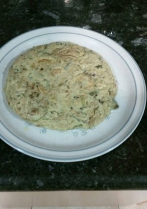 Foto principal de Tortilla de calabaza y cebolla