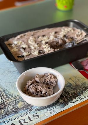 Φωτογραφία της συνταγής Παγωτό Dulce de leche με Oreo cookies