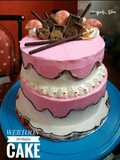 Webtoon Birthday cake | Base Sponge cake Vanilla