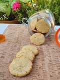 Galletitas garbanzo, coco y avellanas