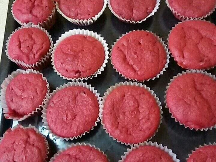 Recipe Red velvet Choc Chip Cupcake the So Delicious Tasty