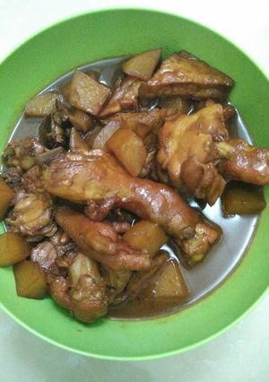 Foto resep Semur Ayam Kentang Tahu Simple